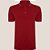 Camisa Polo Dudalina Frisos Degradê Ve26 Vermelho Masculino - Imagem 1