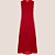 Vestido Dudalina Regata Texture Ve26 Vermelho Feminino - Imagem 5
