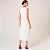 Vestido Dudalina Regata Texture Ve26 Off White Feminino - Imagem 2