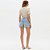 Short Jeans Easy Lança Perfume Comfort Sh Ve26 Azul Feminino - Imagem 2