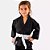 Kimono Jiu Jitsu Atama Standard Preto Infantil - Imagem 3
