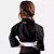 Kimono Jiu Jitsu Atama Standard Preto Infantil - Imagem 4