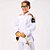Kimono Jiu Jitsu Atama Ultra Light Sunset Branco Infantil - Imagem 6