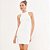Vestido Curto Colcci Regata Pr26 Off White Feminino - Imagem 1