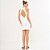 Vestido Curto Colcci Regata Pr26 Off White Feminino - Imagem 4