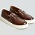 Tênis Dudalina Couro Loafer Marrom Masculino - Imagem 2