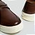 Tênis Dudalina Couro Loafer Marrom Masculino - Imagem 4