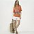 Camiseta Colcci Summer Ve26 Laranja Feminino - Imagem 4