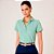 Camisa Polo Dudalina Pima Touch Ve26 Verde Feminino - Imagem 3