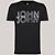 Camiseta John John Aqua Lines Ve26 Preto Masculino - Imagem 1