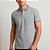 Camisa Polo Dudalina Piquet Jacquard Pr26 Cinza Masculino - Imagem 1