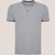 Camisa Polo Dudalina Piquet Jacquard Pr26 Cinza Masculino - Imagem 3