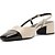 Sapatilha Anacapri Slingback Ponta Verniz Bege Feminino - Imagem 3