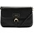 Bolsa Crossbody Anacapri Fivela Preto Feminino - Imagem 1