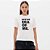 Camiseta Lança Perfume Regular Name Ou26 Off White Feminino - Imagem 1