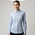 Camisa Dudalina Slim Lisa Ou26 Azul Feminino - Imagem 1