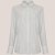 Camisa Dudalina Slim Fit Listrada Ou26 Branco Feminino - Imagem 3