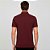 Camisa Polo Dudalina Texture Ou26 Bordô Masculino - Imagem 2