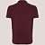 Camisa Polo Dudalina Texture Ou26 Bordô Masculino - Imagem 4