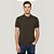 Camisa Polo Dudalina Jacquard Gola In26 Marrom Masculino - Imagem 1