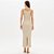 Vestido Super Mid Easy Lança Perfume Ou26 Bege Feminino - Imagem 2