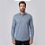 Camisa Dudalina Slim Oxford Lisa Ou26 Azul Masculino - Imagem 1