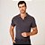 Camisa Polo Dudalina Essential Basic Ou26 Cinza Masculino - Imagem 5