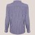 Camisa Dudalina Slim Ft Listrado Manuela Ou26 Azul Feminino - Imagem 4