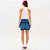 Saia Jeans Easy Lança Perfume Comfort Mid Ou26 Azul Feminino - Imagem 4