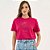 Camiseta Colcci Pure Ou26 Rosa Feminino - Imagem 1