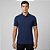 Camisa Polo Dudalina Jacquard Gola In26 Azul Masculino - Imagem 1