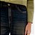 Calça Jeans Lança Perfume Reta Super High Ou26 Azul Feminino - Imagem 4
