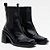 Bota Easy Lança Perfume Chelsea Metal Ou26 Preto Feminino - Imagem 3