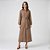 Vestido Chemise Dudalina Lucy Ou26 Marrom Feminino - Imagem 1