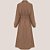 Vestido Chemise Dudalina Lucy Ou26 Marrom Feminino - Imagem 4