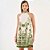 Vestido Curto Colcci Estampa Ou26 Off White Feminino - Imagem 1