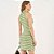 Vestido Curto Colcci Listrado Ou26 Verde Feminino - Imagem 2