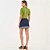 Camiseta Colcci Action Ou26 Verde Feminino - Imagem 4