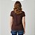 Blusa Dudalina Dec V Pima Touch Ou26 Marrom Feminino - Imagem 2