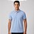 Camisa Polo Dudalina Frisos Degradê Ou26 Azul Masculino - Imagem 1