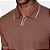 Camisa Polo Aramis Piquet Retilinea In26 Marrom Masculino - Imagem 4