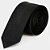 Gravata Aramis Seda Poa In26 Preto Masculino - Imagem 1