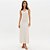 Vestido Super Mid Easy Lança Perfume Ou26 Off White Feminino - Imagem 1