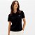 Camiseta Easy Lança Perfume Polo Bordado Ou26 Preto Feminino - Imagem 1