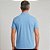 Camisa Polo Dudalina Piquet Flex Classic Ou26 Azul Masculino - Imagem 2