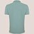 Camisa Polo Dudalina Frisos Degradê Ou26 Verde Masculino - Imagem 4