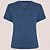 Blusa Dudalina Iris Dec V Ou26 Azul Feminino - Imagem 3