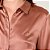 Camisa Dudalina Seda Lis Ou26 Bege Feminino - Imagem 4