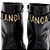Bota Lança Perfume Coturno Enfeite Ou26 Preto Feminino - Imagem 4