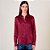 Camisa Dudalina Seda Lis Ou26 Vermelho Feminino - Imagem 1